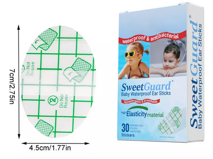 SWEETGUARD - Parche Protector Oido Para Niños Piscina - baño